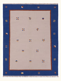 Nowoczesny kilim Dywan - Dywan wełniany – product image