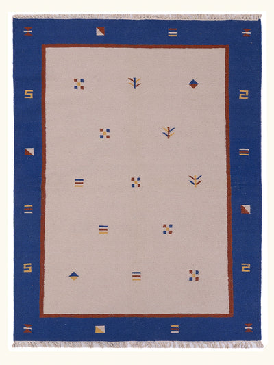Nowoczesny kilim Dywan - Dywan wełniany