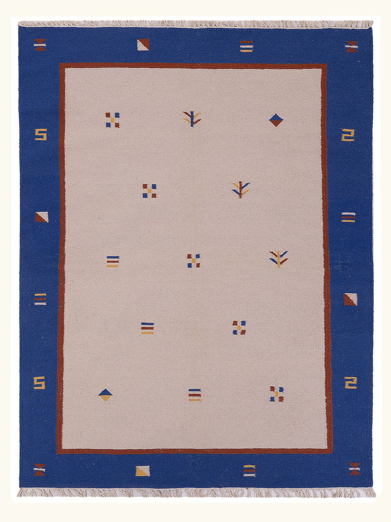 Nowoczesny kilim Dywan - Dywan wełniany