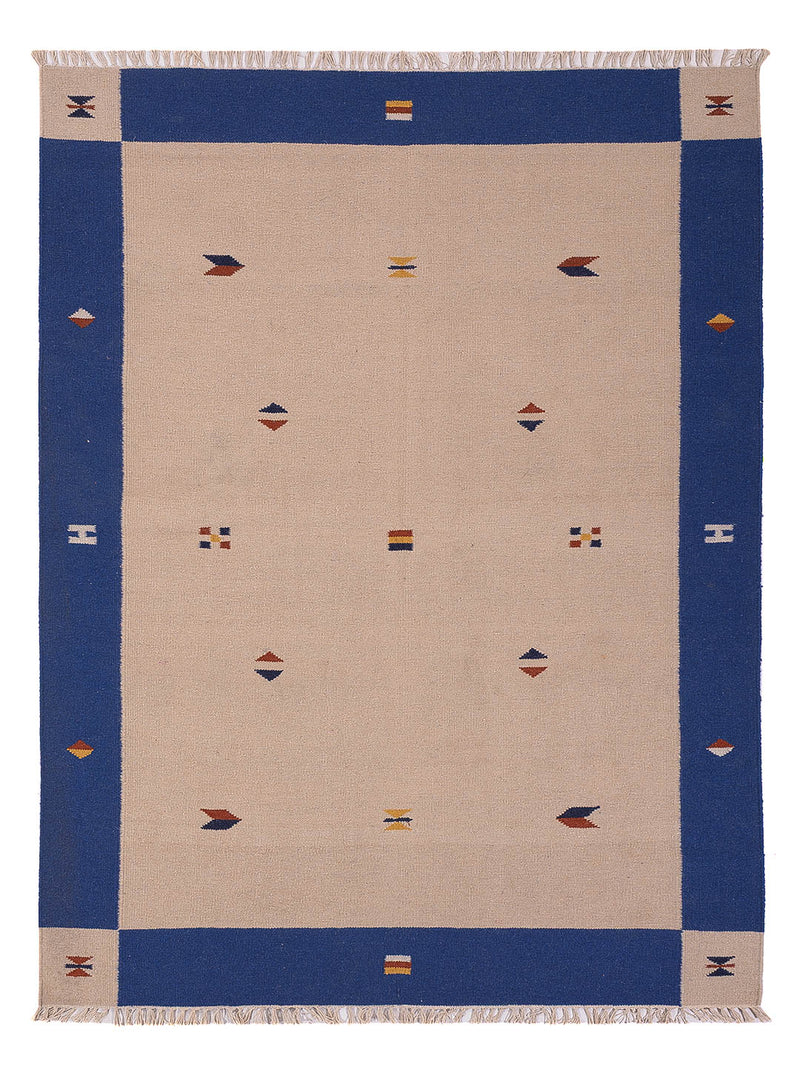 Nowoczesny kilim Dywan - Dywan wełniany