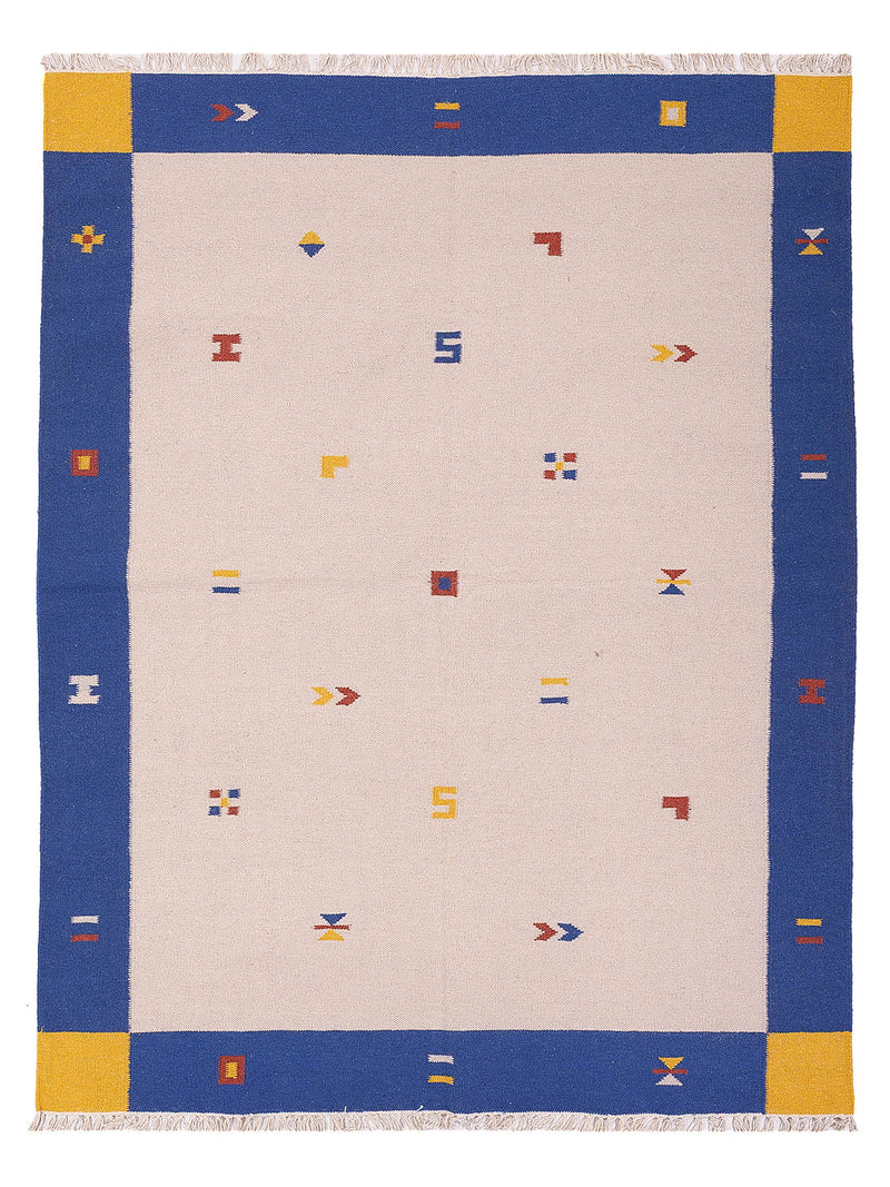 Nowoczesny kilim Dywan - Dywan wełniany