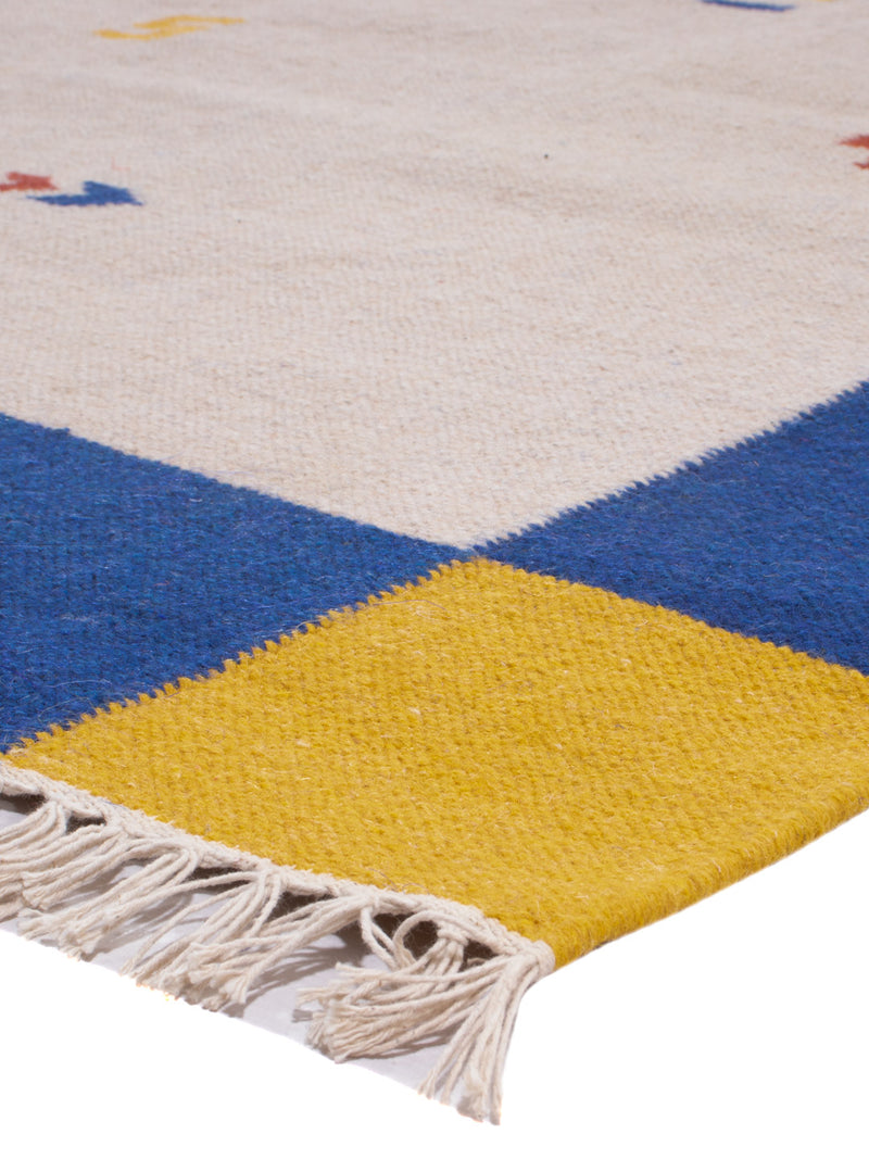 Nowoczesny kilim Dywan - Dywan wełniany