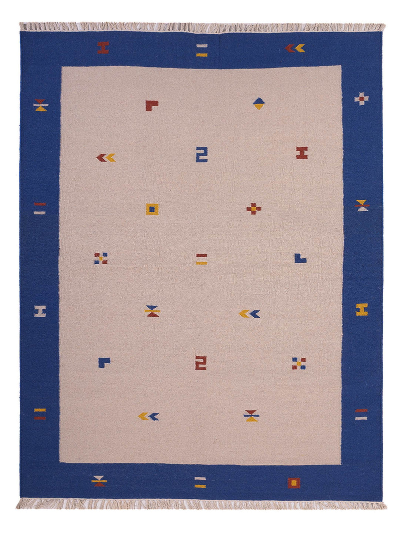 Nowoczesny kilim Dywan - Dywan wełniany