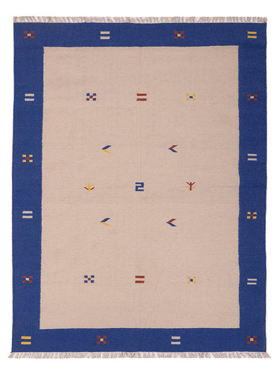 Nowoczesny kilim Dywan - Dywan wełniany