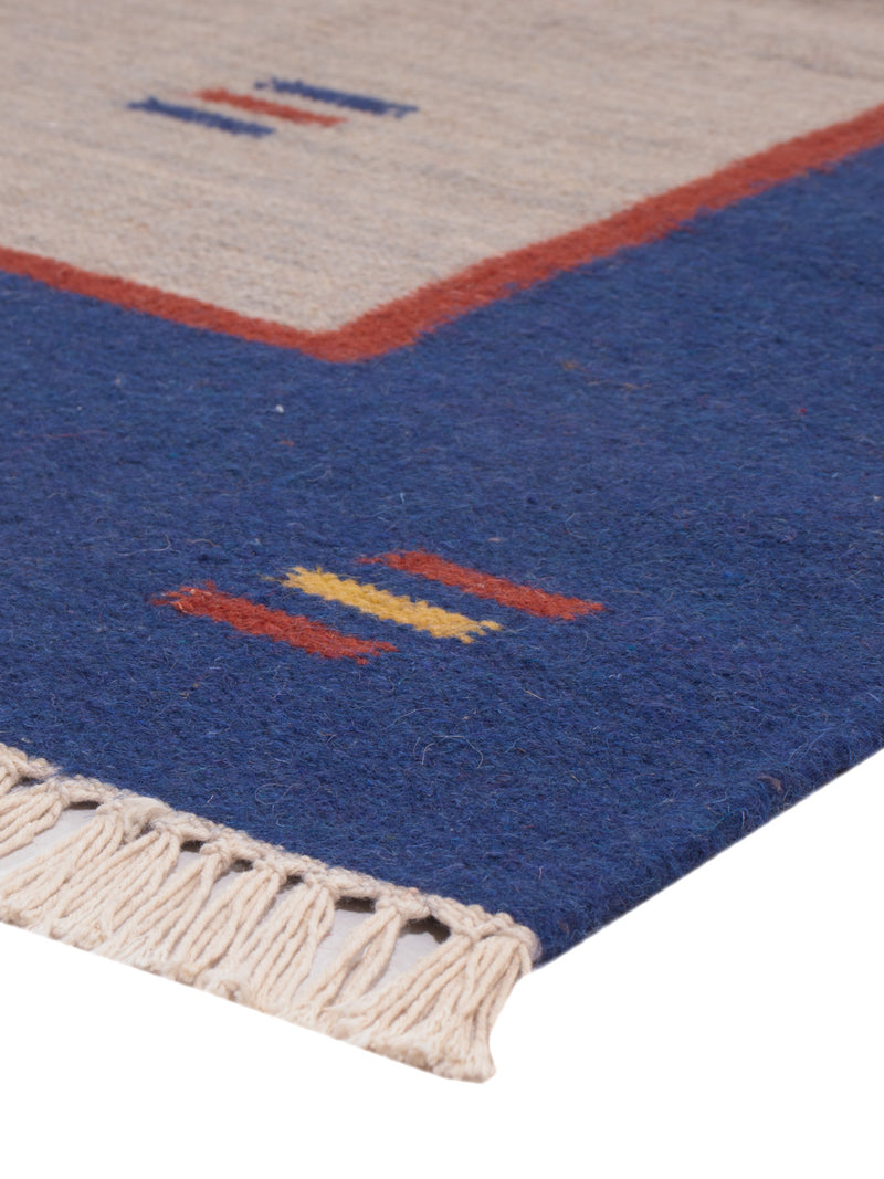Nowoczesny kilim Dywan - Dywan wełniany