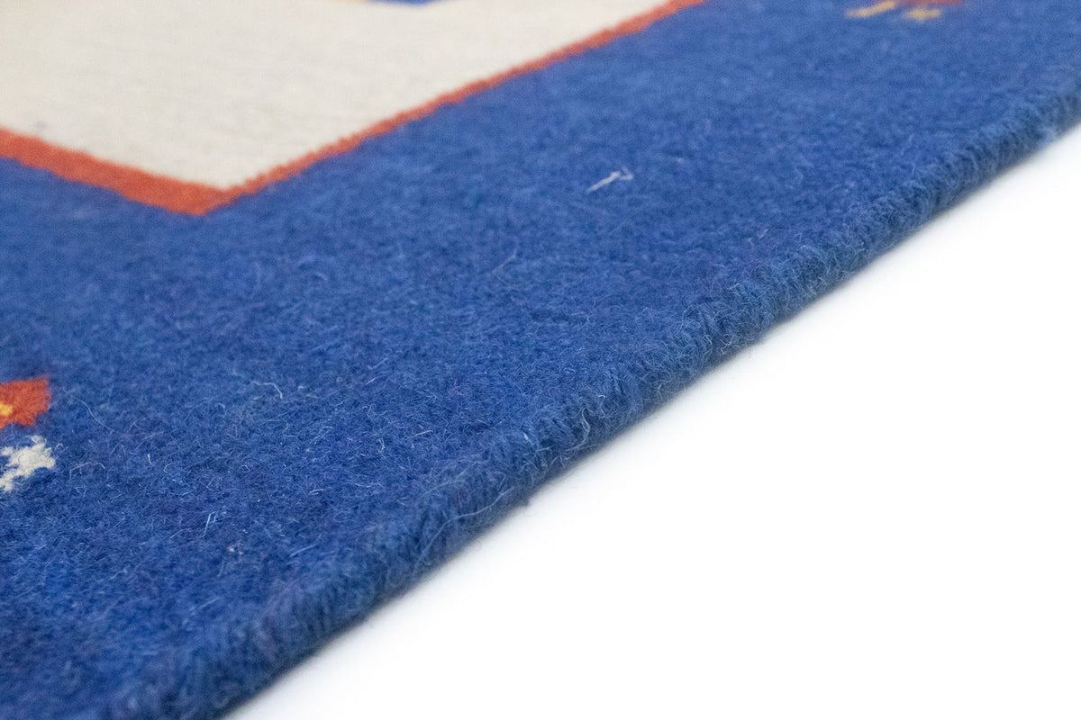 Dywan Kelim - modny - 200 x 140 cm - beżowy