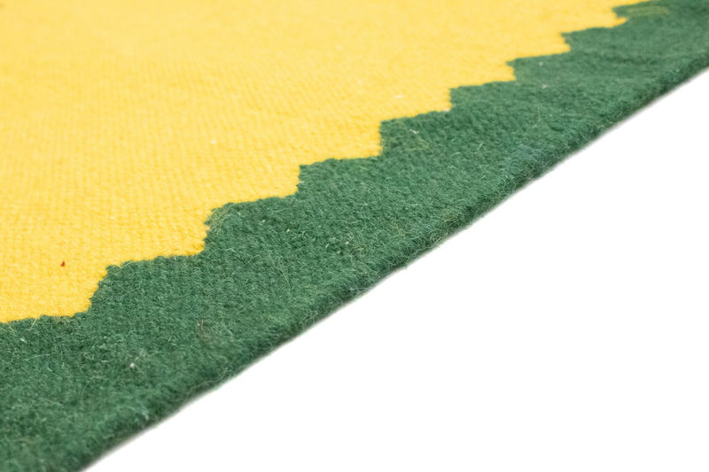 Dywan Kelim - modny - 180 x 120 cm - żółty