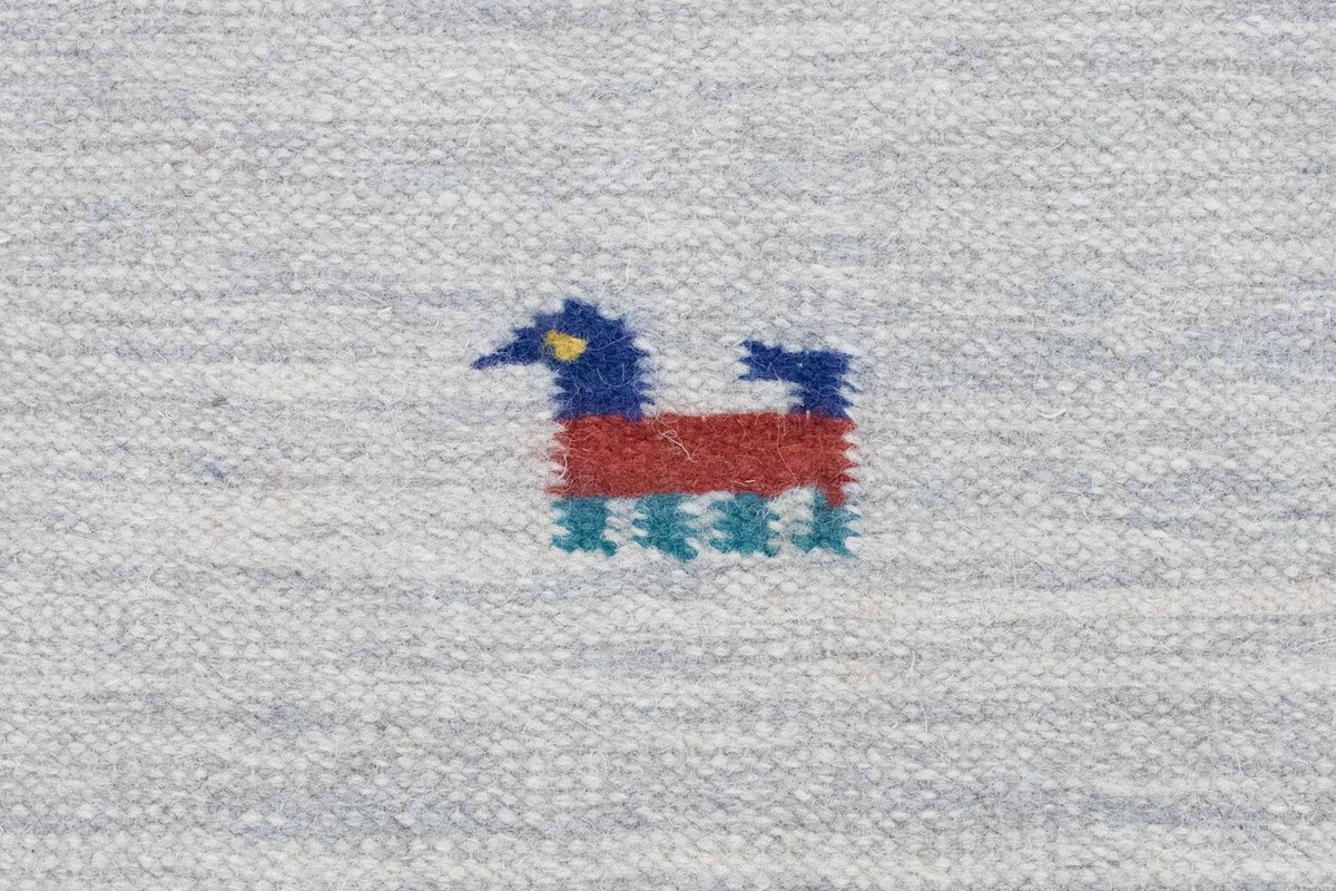 Dywan Kelim - modny - 180 x 120 cm - beżowy