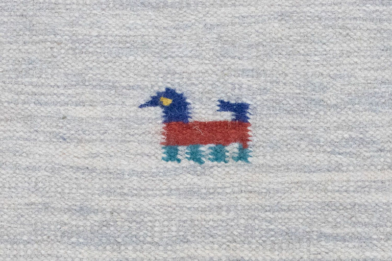 Dywan Kelim - modny - 180 x 120 cm - beżowy