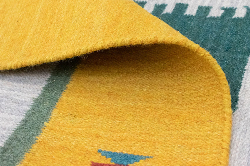 Dywan Kelim - modny - 180 x 120 cm - beżowy