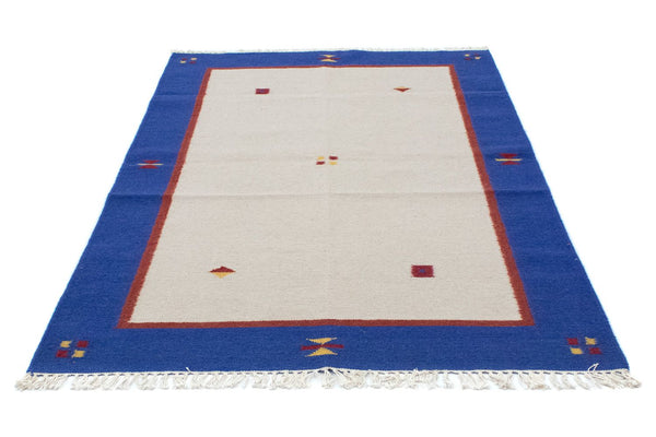 Dywan Kelim - modny - 180 x 120 cm - beżowy