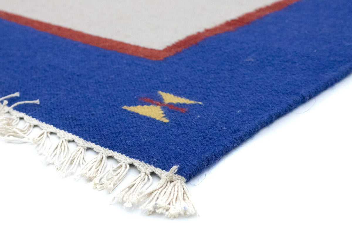 Dywan Kelim - modny - 180 x 120 cm - beżowy