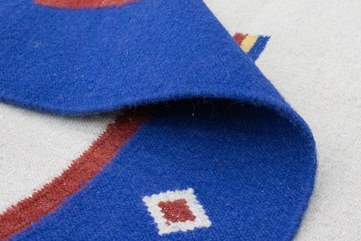 Dywan Kelim - modny - 180 x 120 cm - beżowy