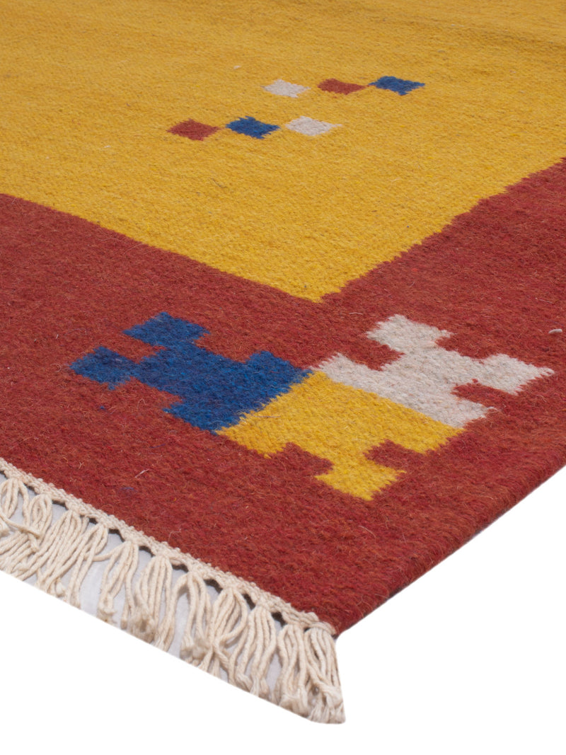 Nowoczesny kilim Dywan - Dywan wełniany