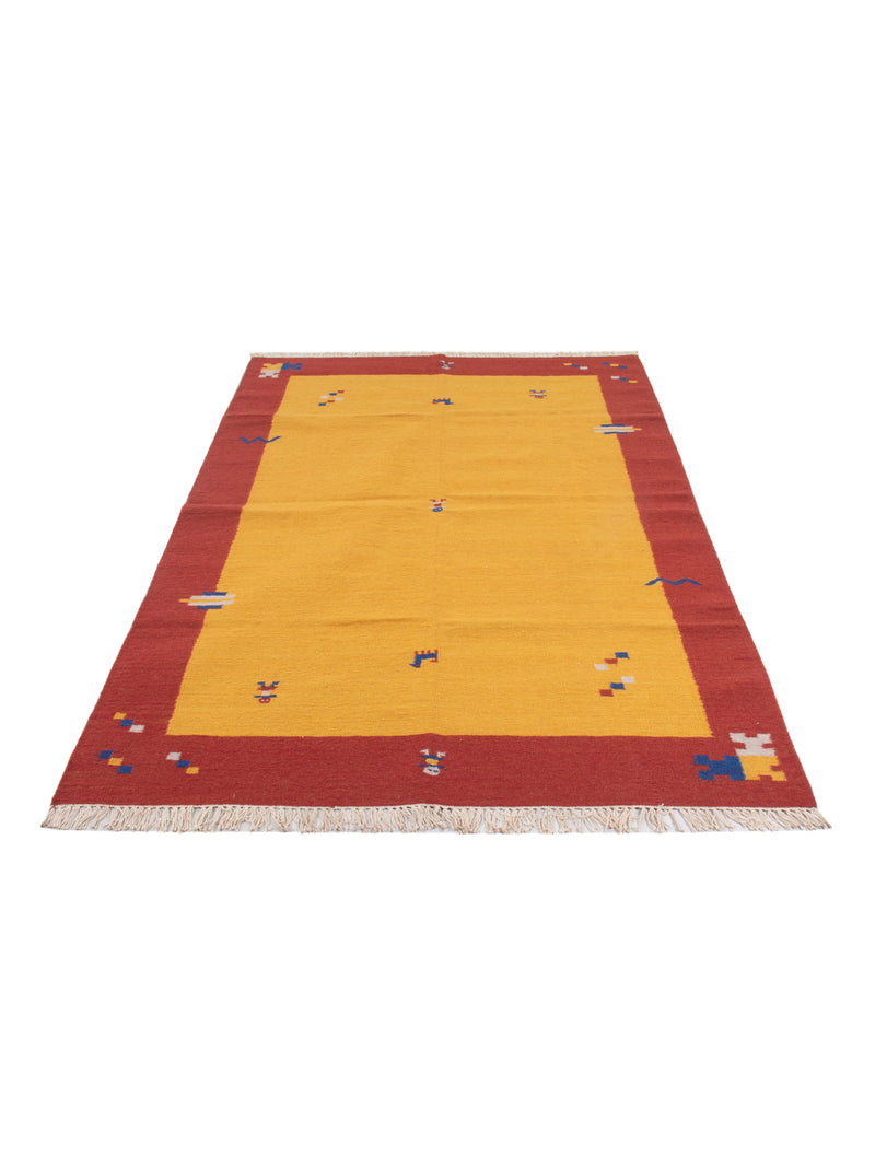 Nowoczesny kilim Dywan - Dywan wełniany