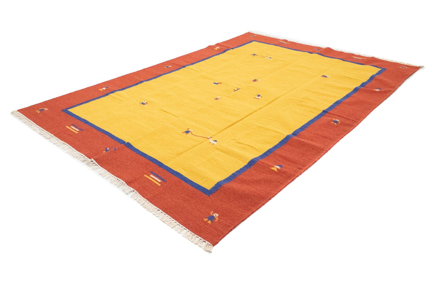 Nowoczesny kilim Dywan 300x200cm - Dywan wełniany