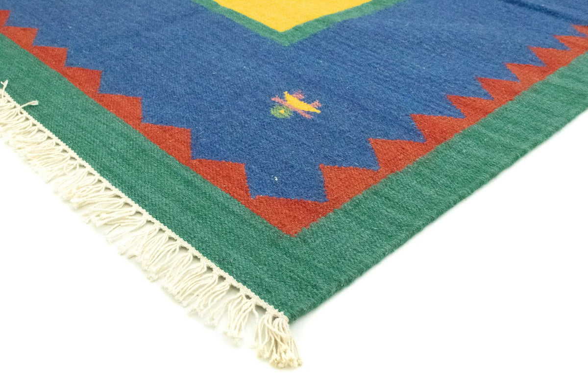 Dywan Kelim - modny - 300 x 200 cm - żółty