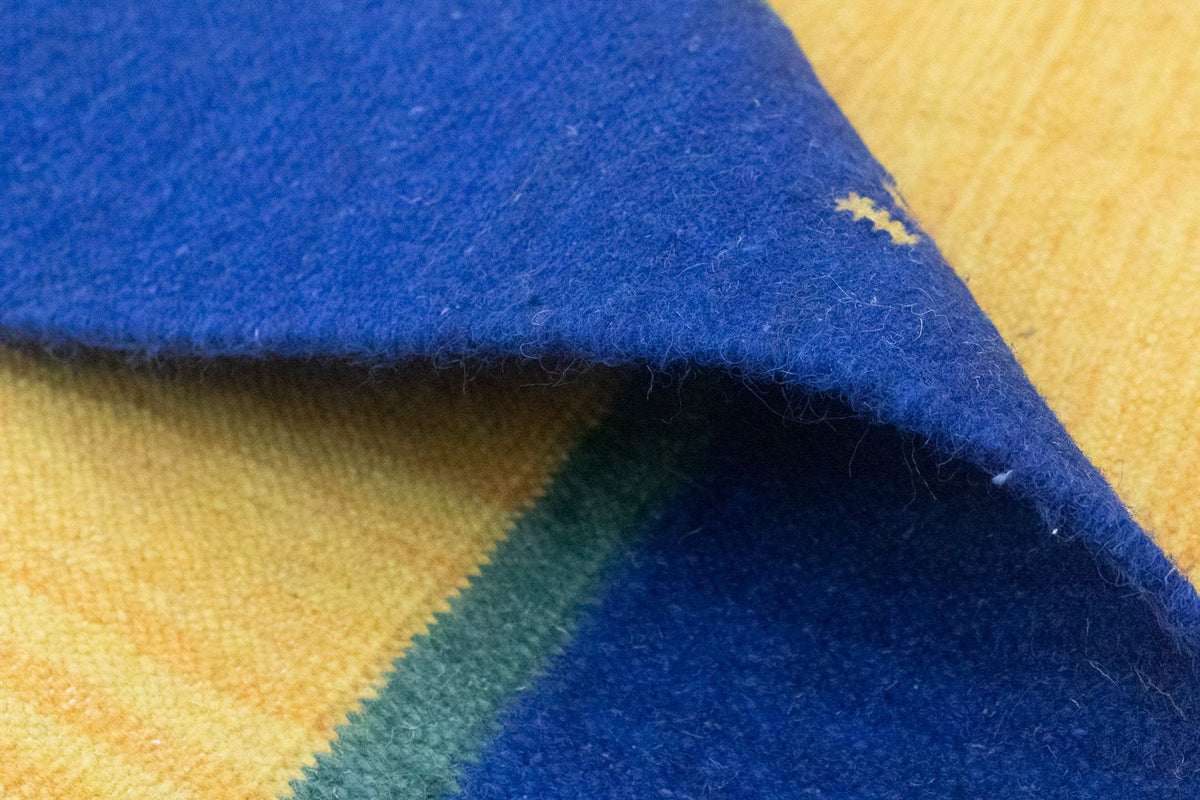 Dywan Kelim - modny - 200 x 140 cm - żółty