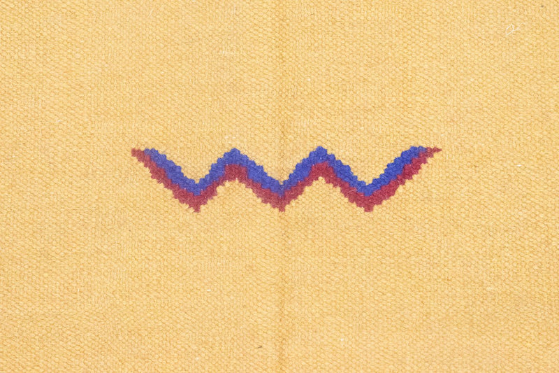 Dywan Kelim - modny - 200 x 140 cm - żółty