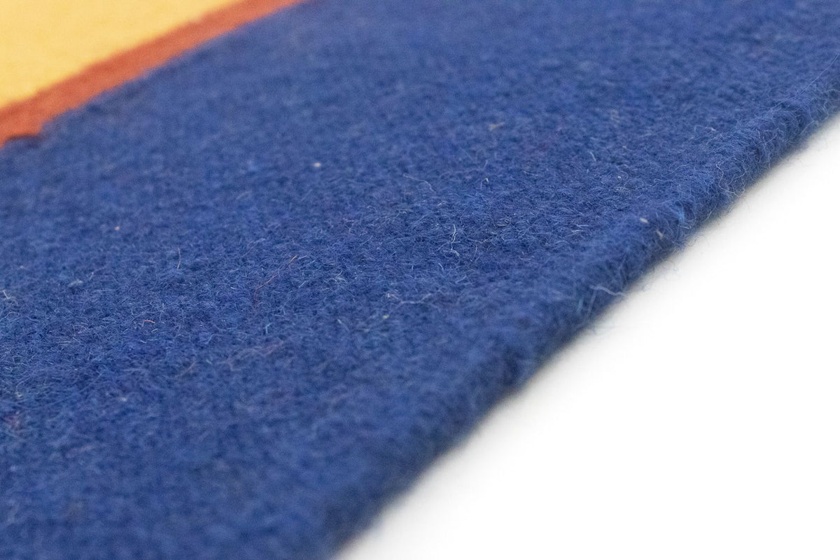 Dywan Kelim - modny - 200 x 140 cm - żółty