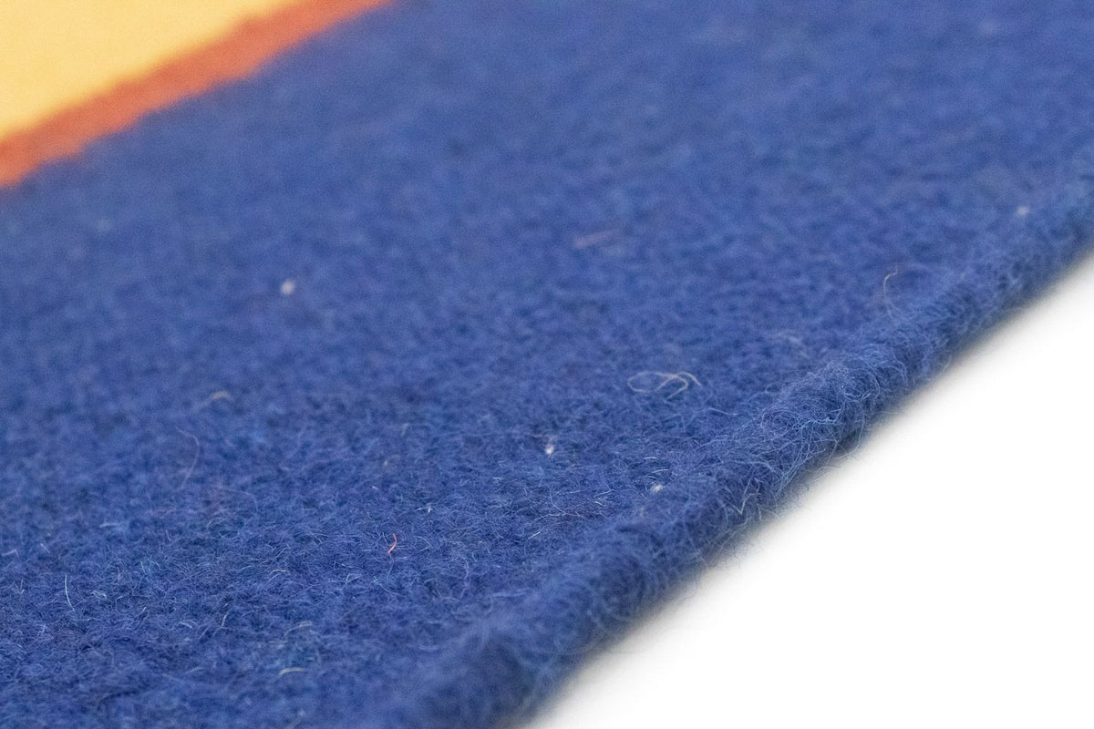 Dywan Kelim - modny - 200 x 140 cm - żółty