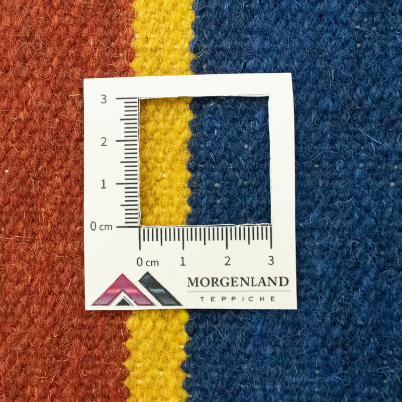 Dywan Kelim - modny - 300 x 200 cm - niebieski