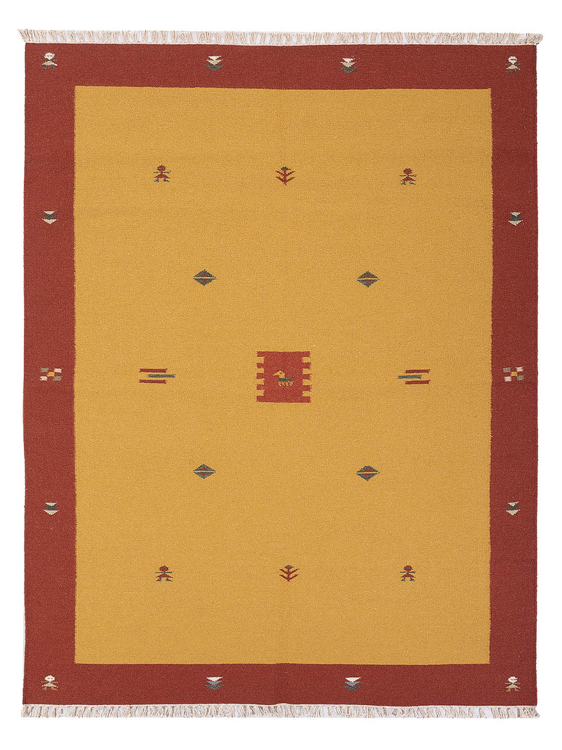 Nowoczesny kilim Dywan - Dywan wełniany