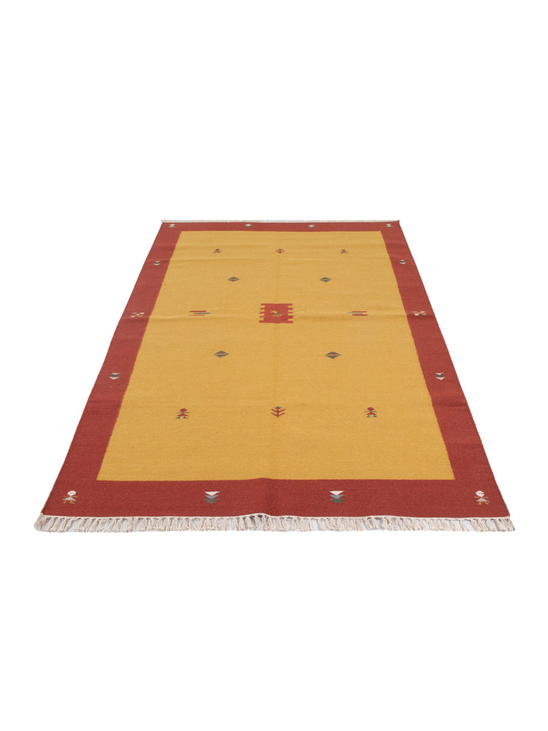 Nowoczesny kilim Dywan - Dywan wełniany