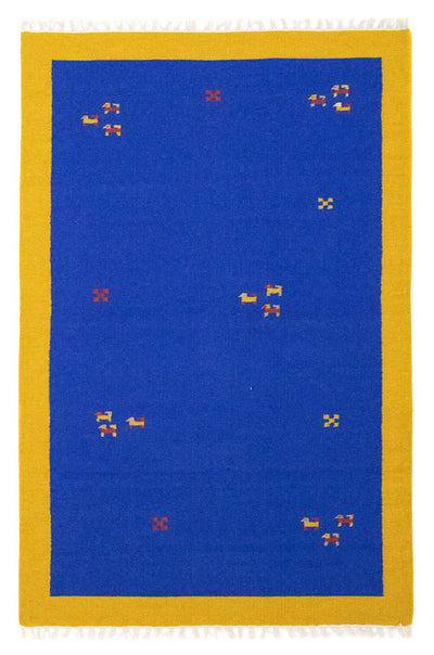 Nowoczesny kilim Dywan 120x180cm - Dywan wełniany