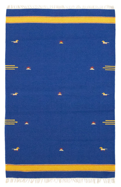 Nowoczesny kilim Dywan 120x180cm - Dywan wełniany