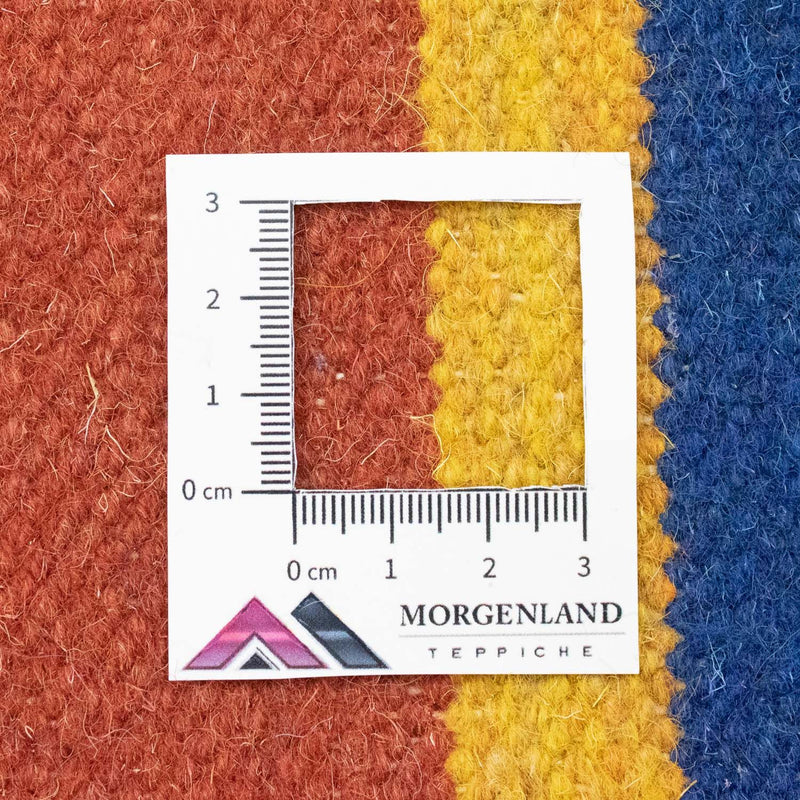 Dywan Kelim - modny - 200 x 140 cm - niebieski