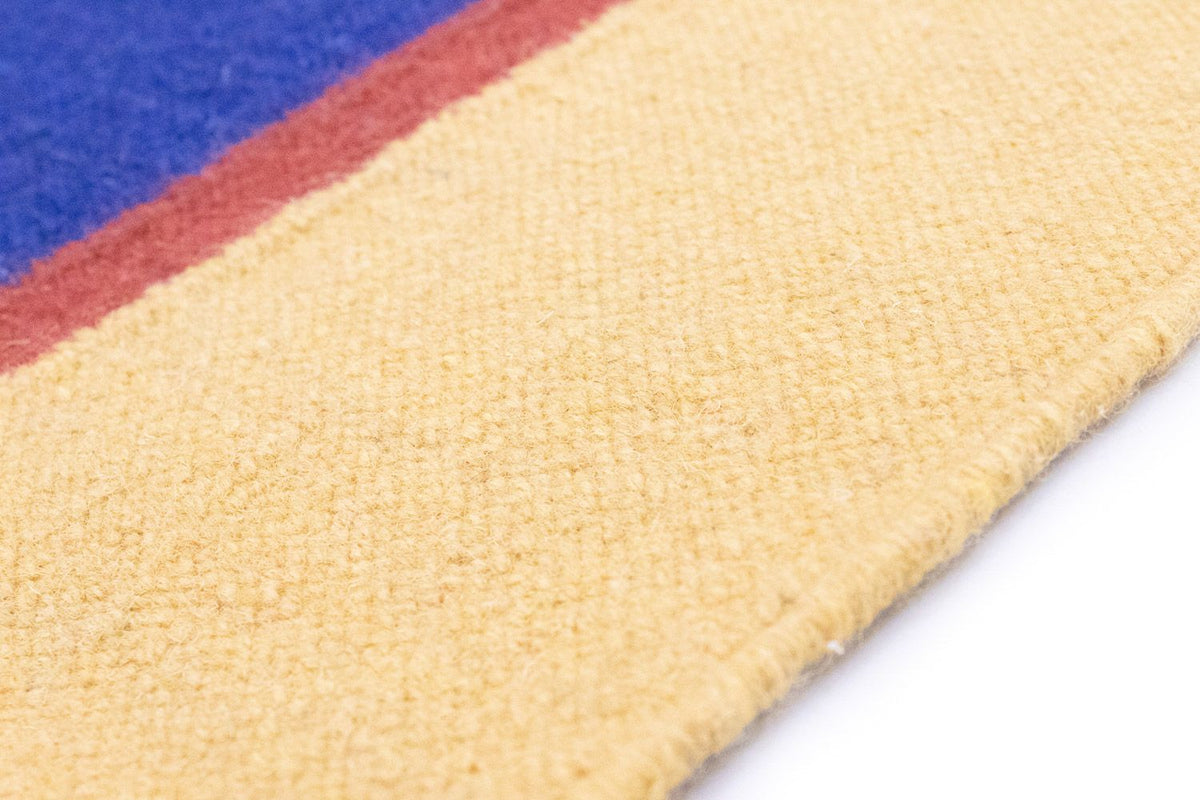 Dywan Kelim - modny - 200 x 140 cm - niebieski