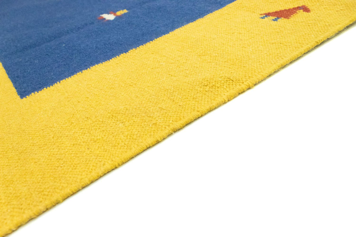 Dywan Kelim - modny - 300 x 200 cm - niebieski