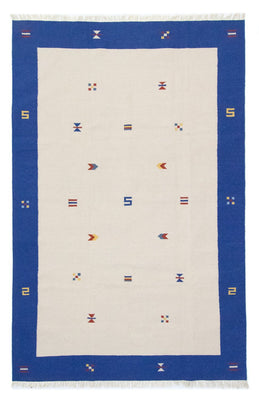 Dywan Kelim - modny - 300 x 200 cm - beżowy