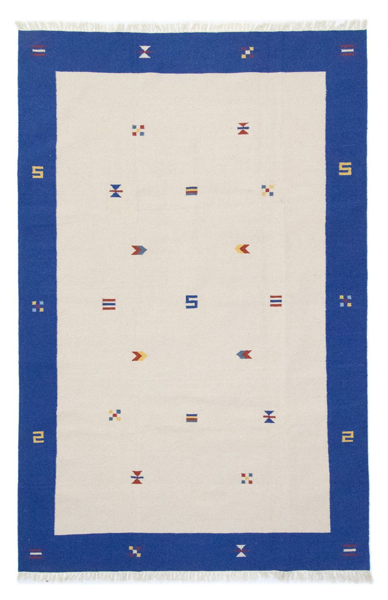 Dywan Kelim - modny - 300 x 200 cm - beżowy