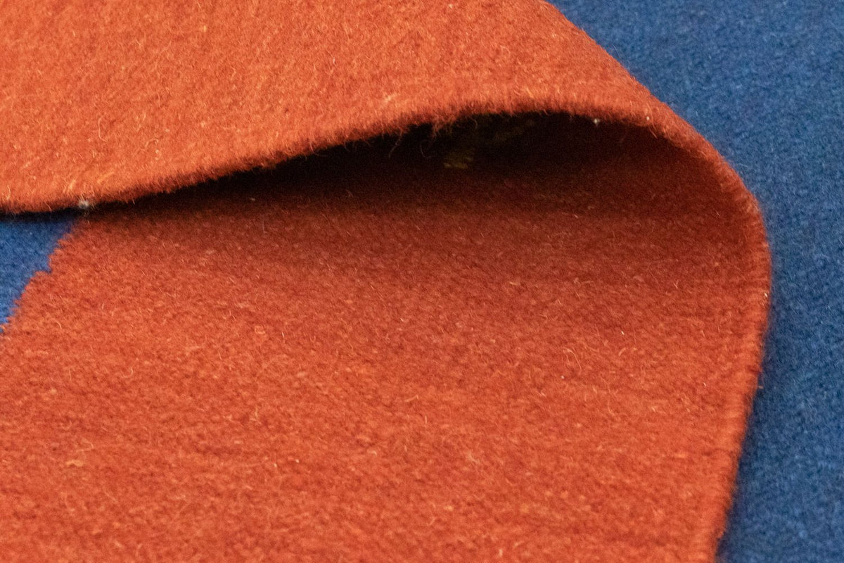 Dywan Kelim - modny - 300 x 200 cm - niebieski