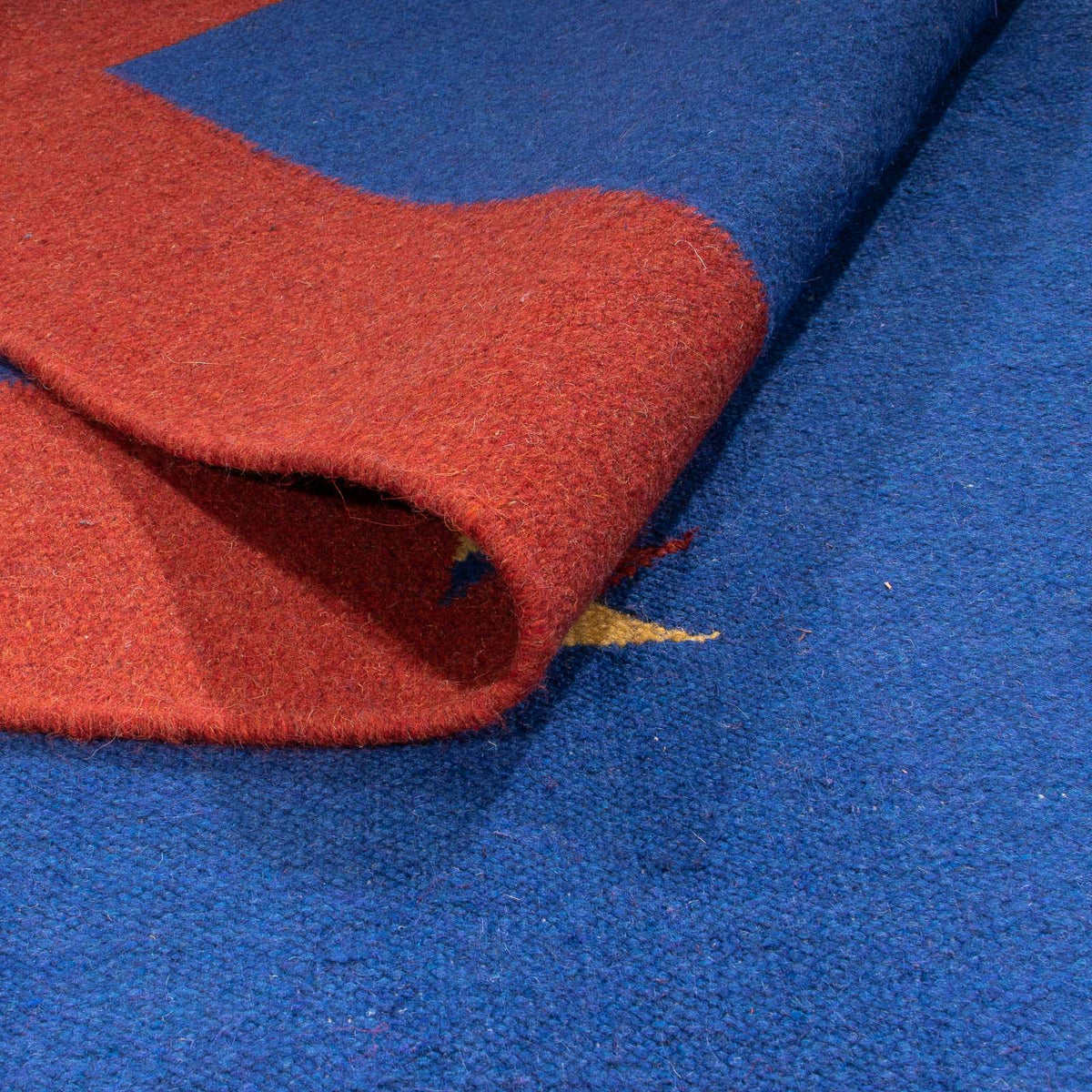 Dywan Kelim - modny - 240 x 170 cm - ciemnoniebieski