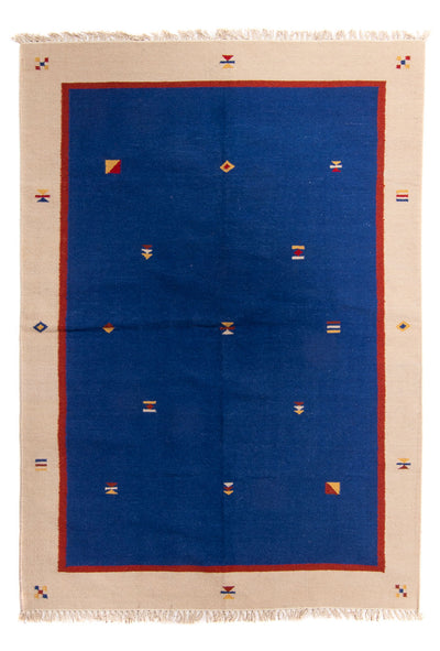 Nowoczesny kilim Dywan 170x240cm - Dywan wełniany