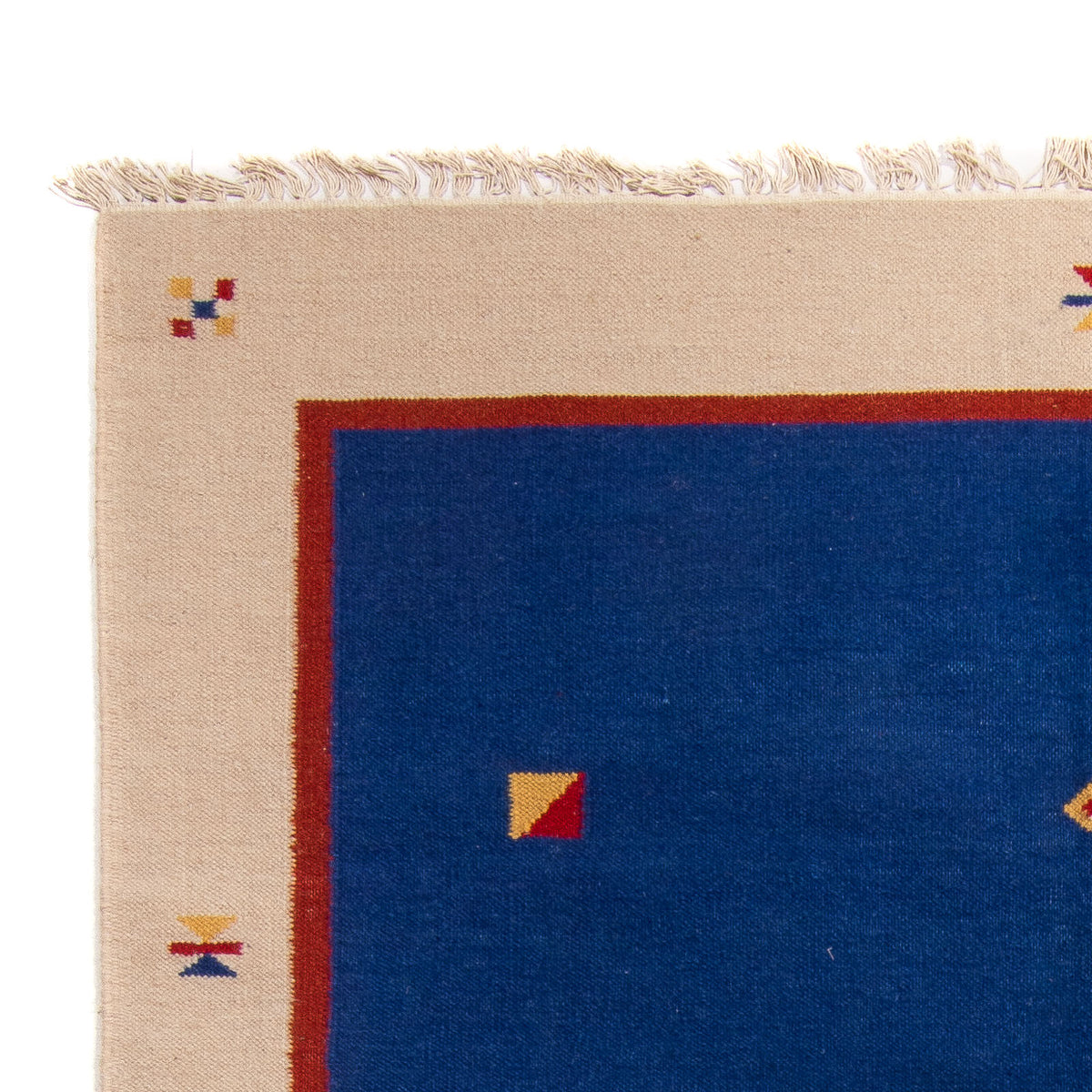 Dywan Kelim - modny - 240 x 170 cm - ciemnoniebieski