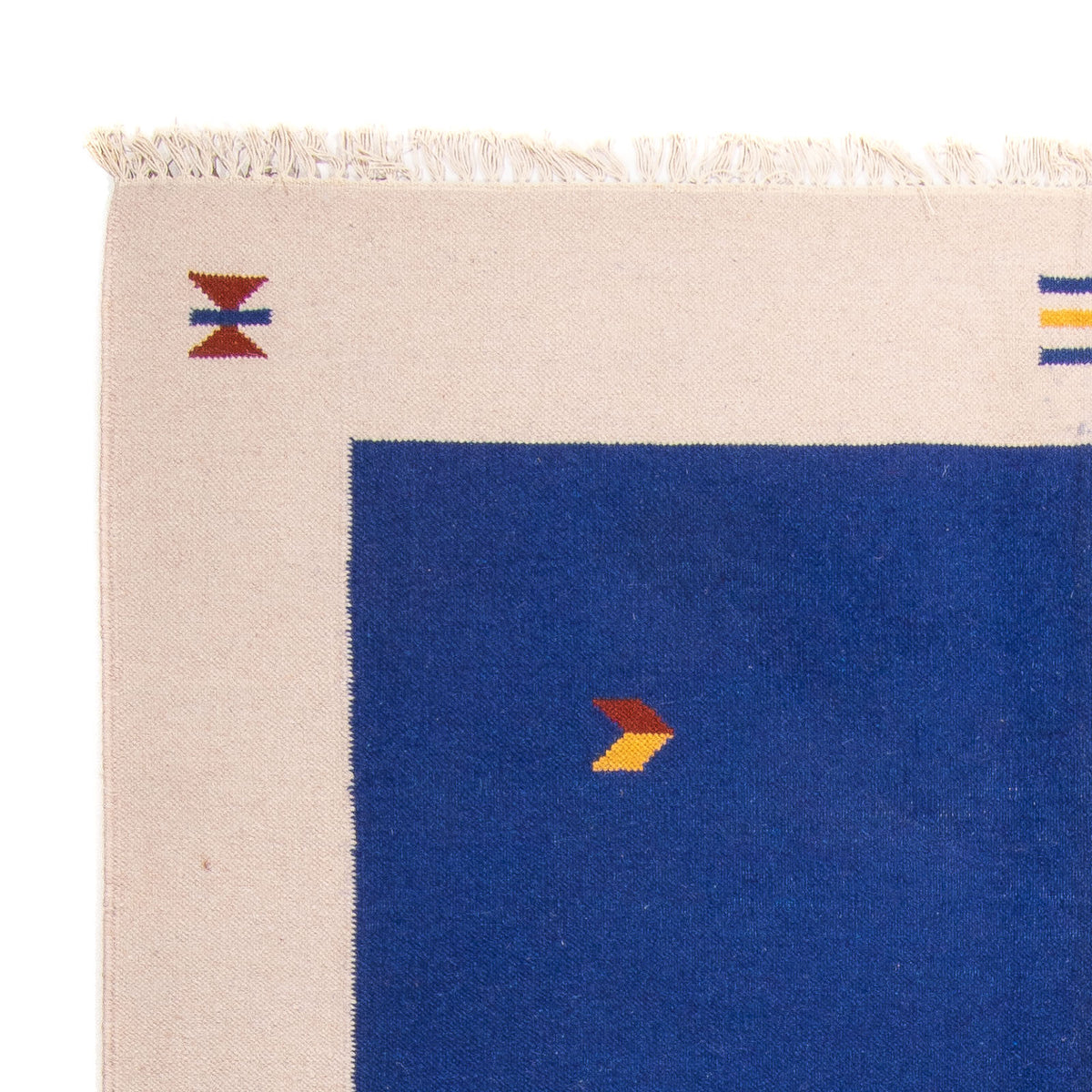 Dywan Kelim - modny - 240 x 170 cm - ciemnoniebieski