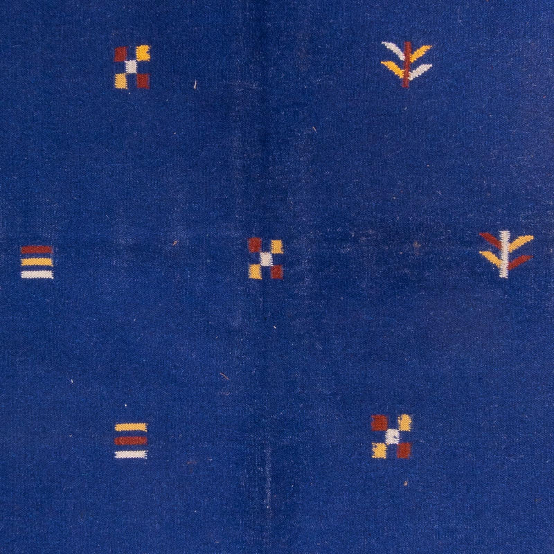 Dywan Kelim - modny - 240 x 170 cm - ciemnoniebieski