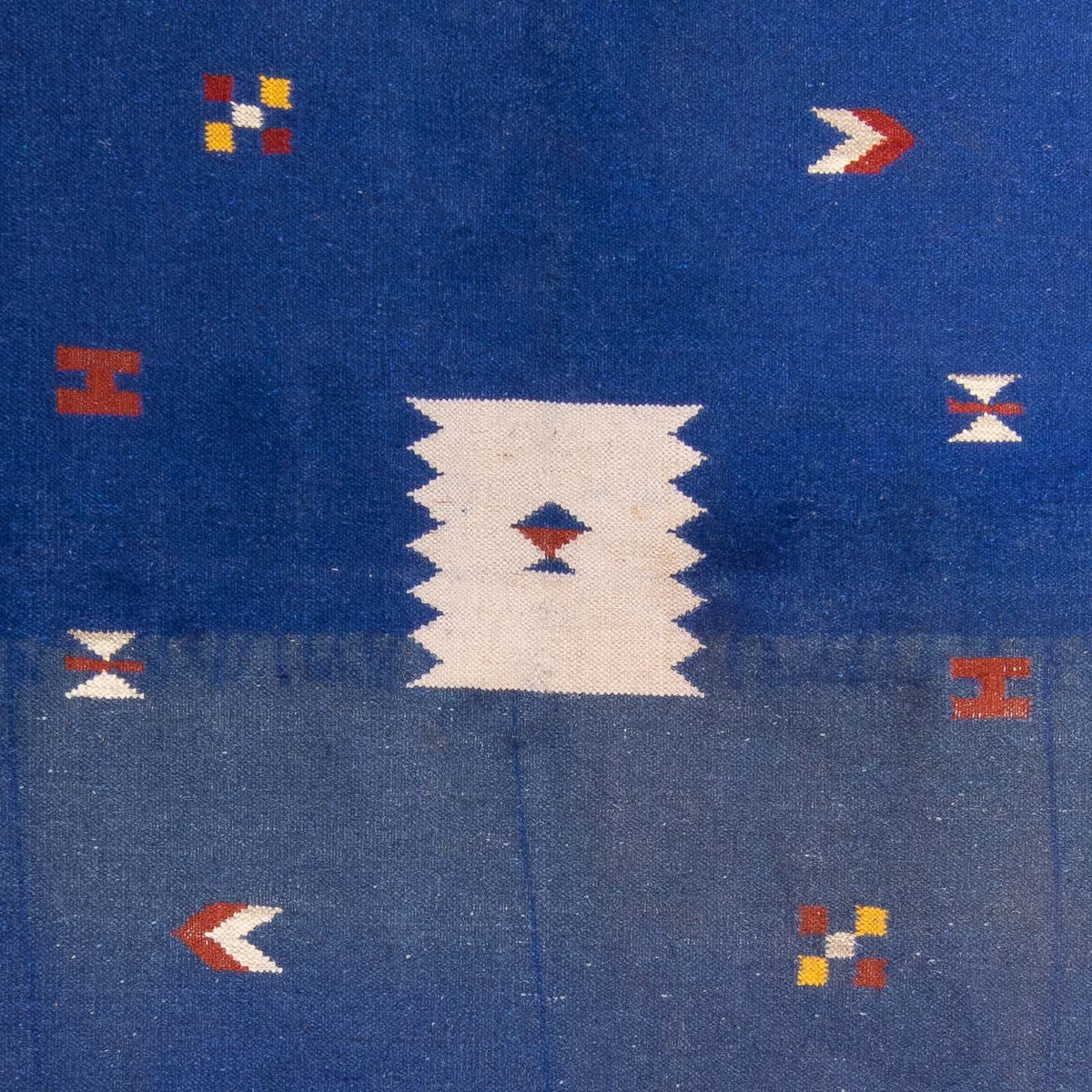 Dywan Kelim - modny - 240 x 170 cm - ciemnoniebieski