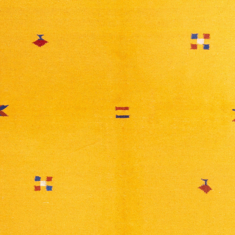 Dywan Kelim - modny - 240 x 170 cm - złoto