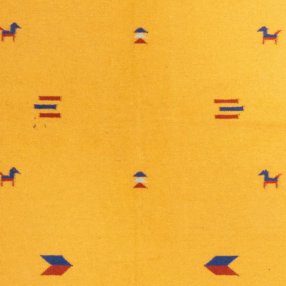 Dywan Kelim - modny - 240 x 170 cm - złoto