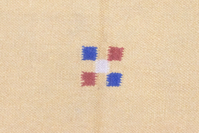 Dywan Kelim - modny - 200 x 140 cm - żółty