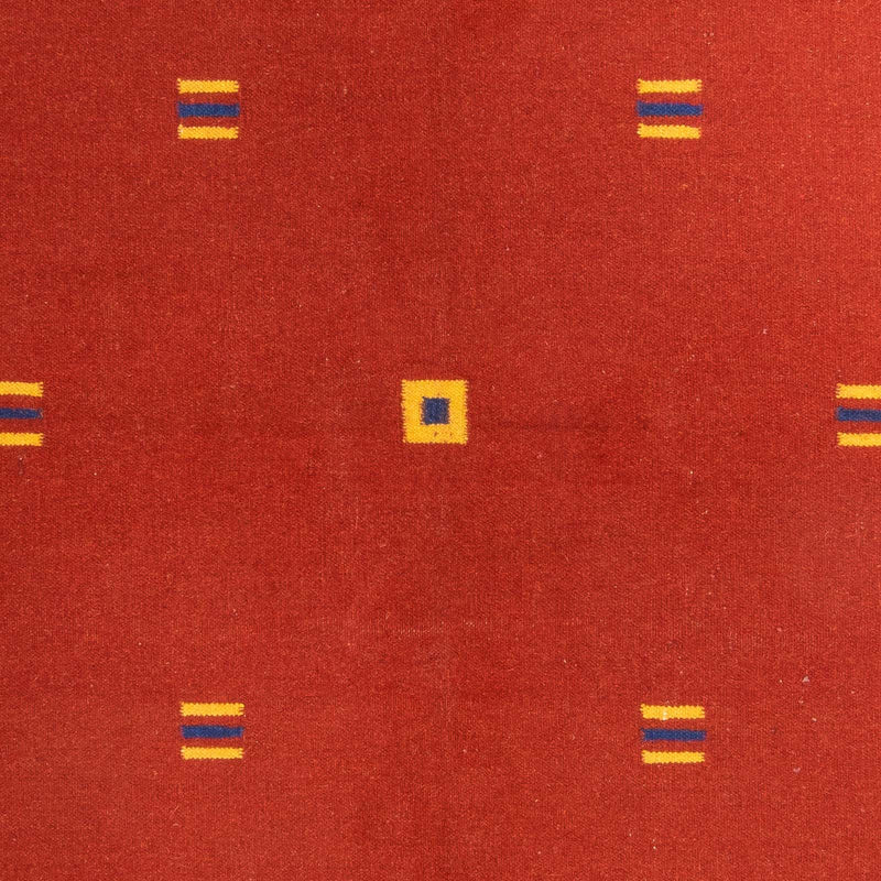 Dywan Kelim - modny - 240 x 170 cm - ciemna czerwień