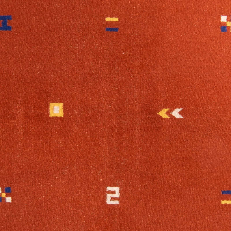 Dywan Kelim - modny - 240 x 170 cm - ciemna czerwień