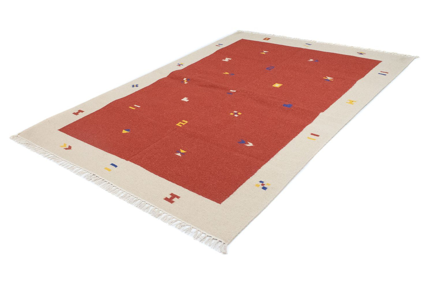 Nowoczesny kilim Dywan 240x170cm - Dywan wełniany