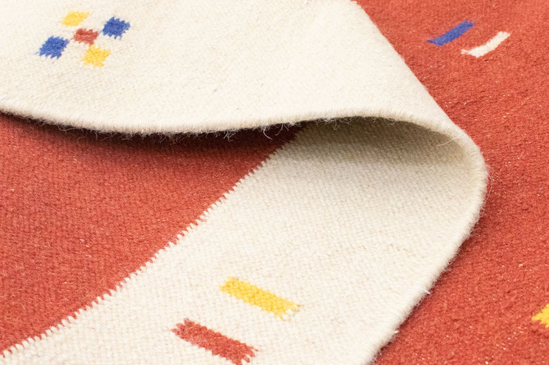 Dywan Kelim - modny - 240 x 170 cm - rdza