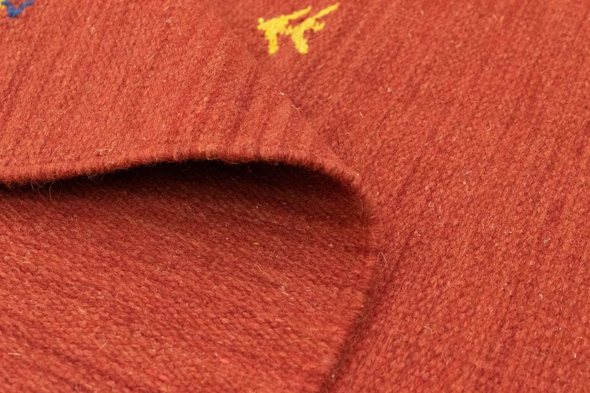 Dywan Kelim - modny - 180 x 120 cm - rdza